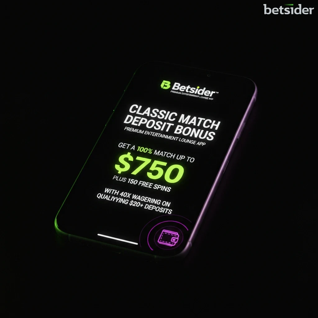 Classic casino deposit match bonus interface